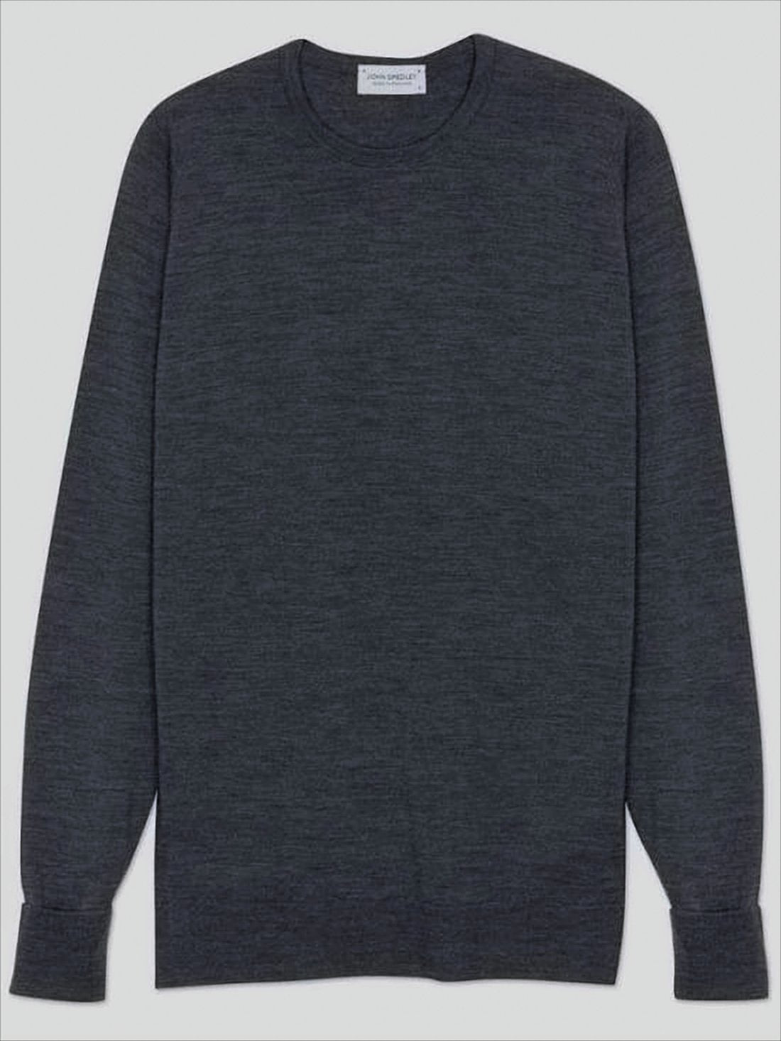 Heathered Charcoal Crew Neck Sweater
