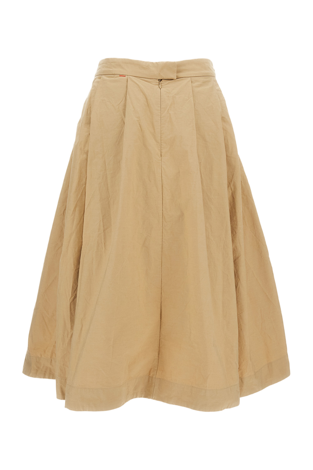 Flared Pleated Skirt