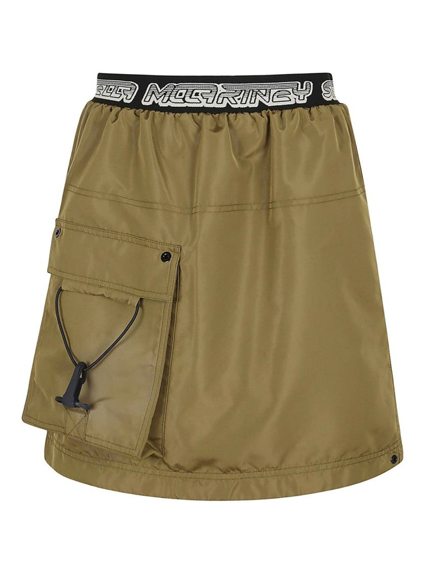Khaki Logo Skirt