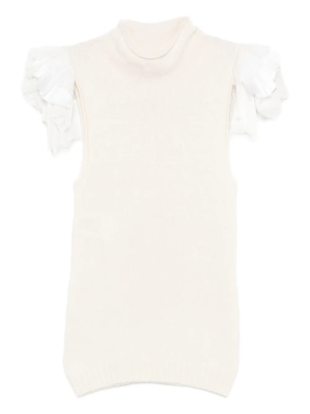 Fitted Neutrals Top with Design