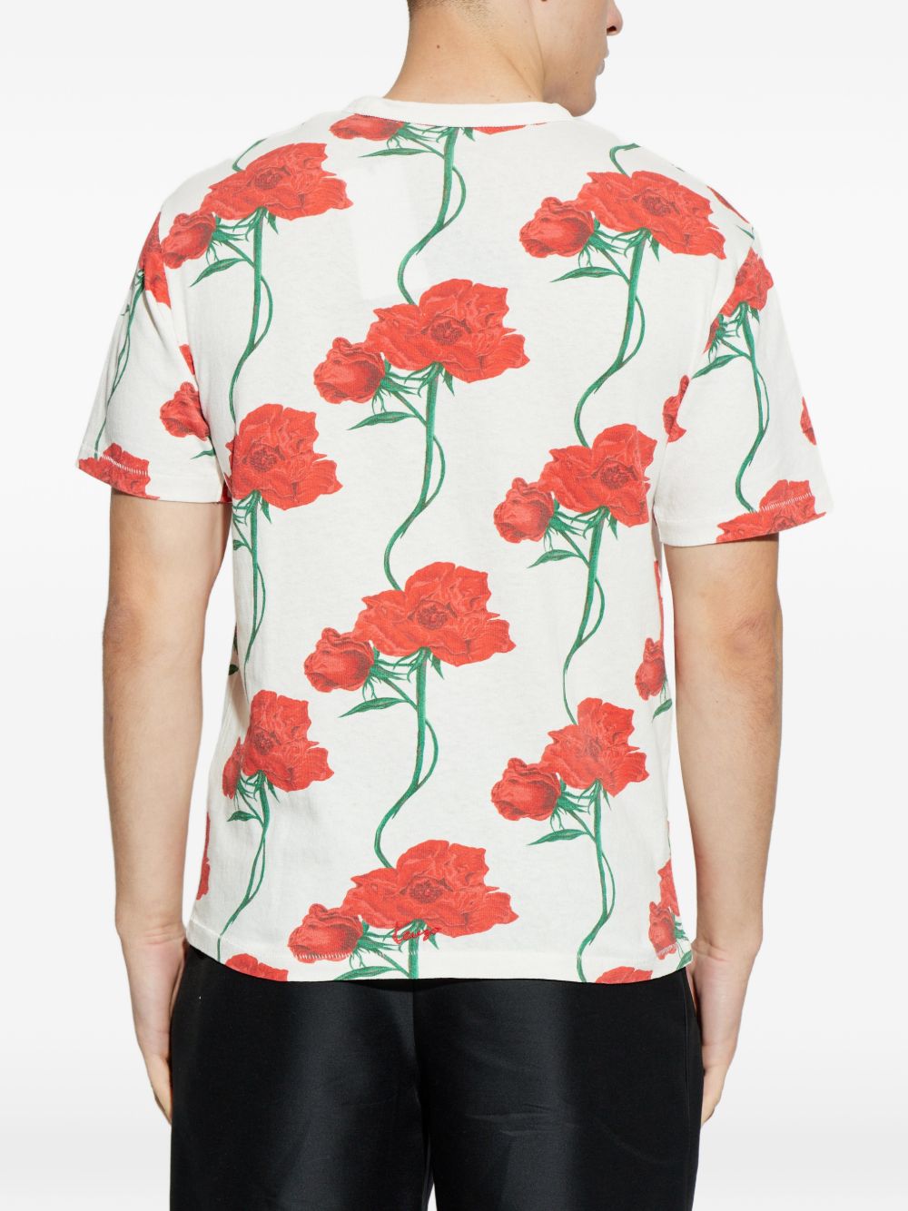 Relaxed Fit Floral Print T-Shirt