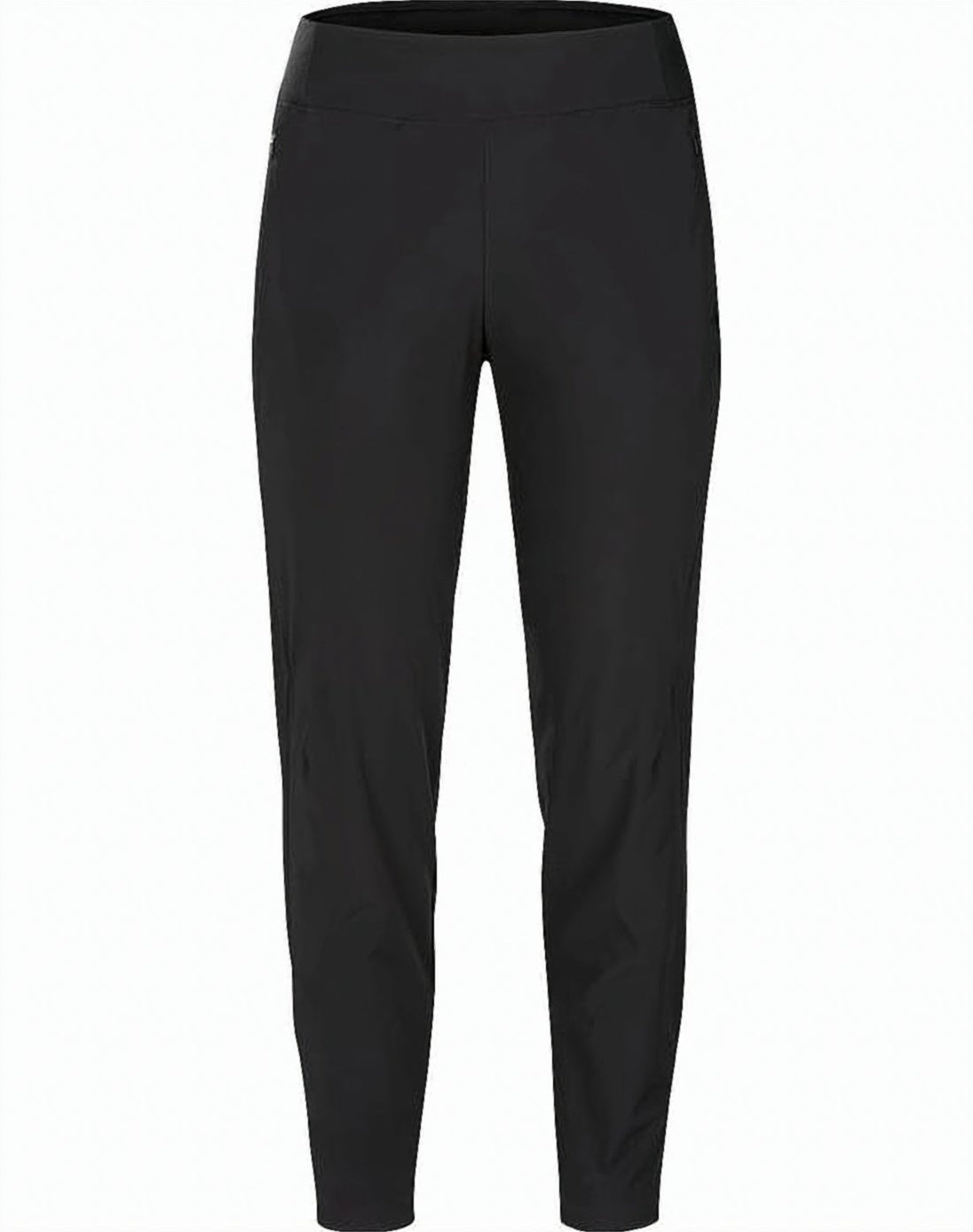 Straight Pants with Fitted Waist