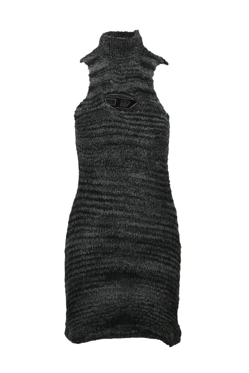 Sponge Midi Dress - Grey