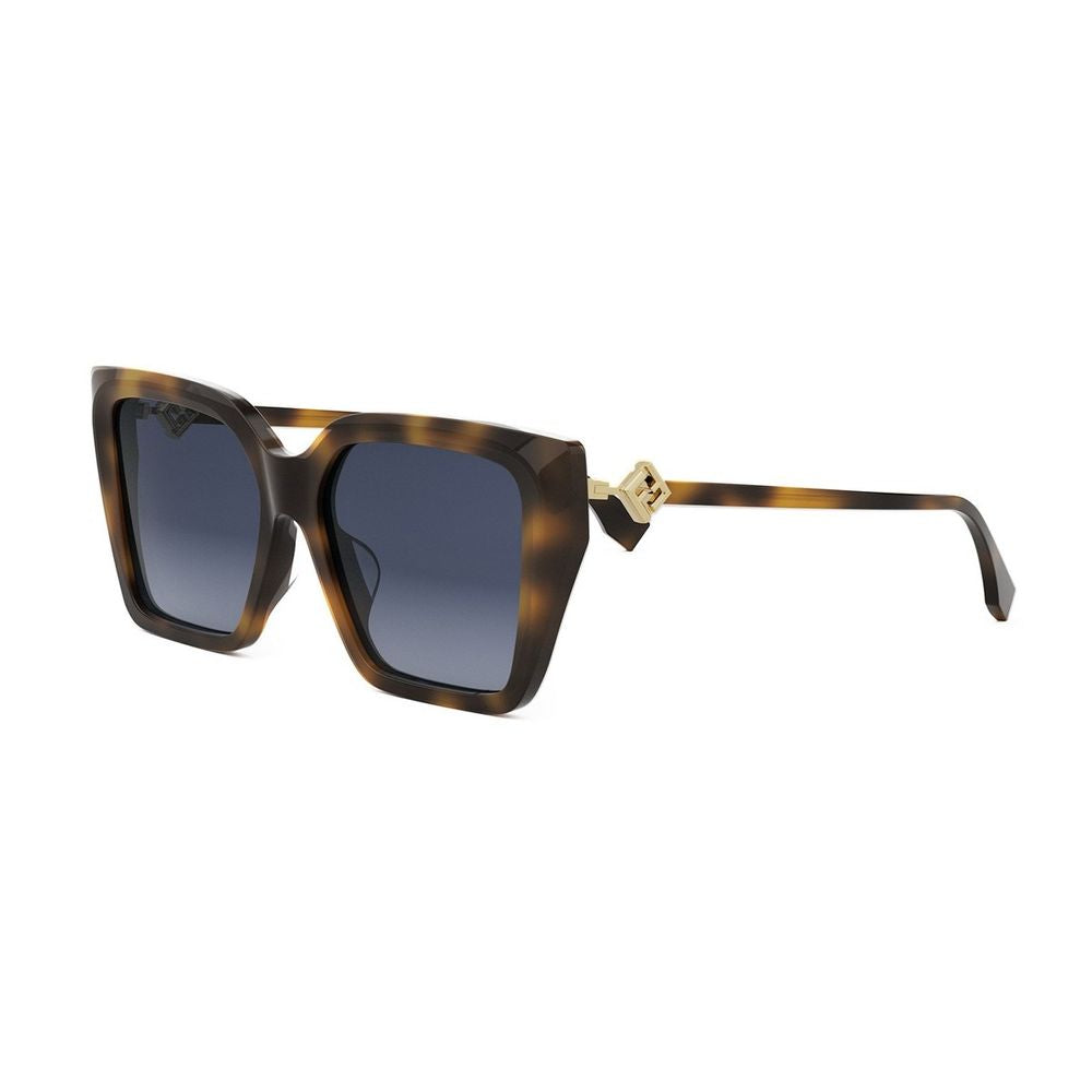 Ff Diamonds Oversized Square Ff Diamonds Sunglasses