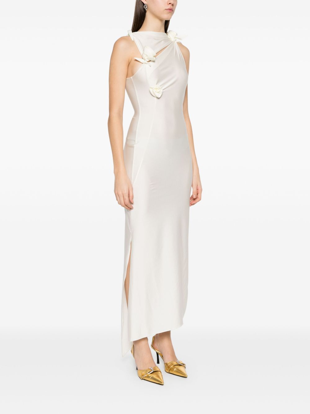 Asymmetrical Midi Dress