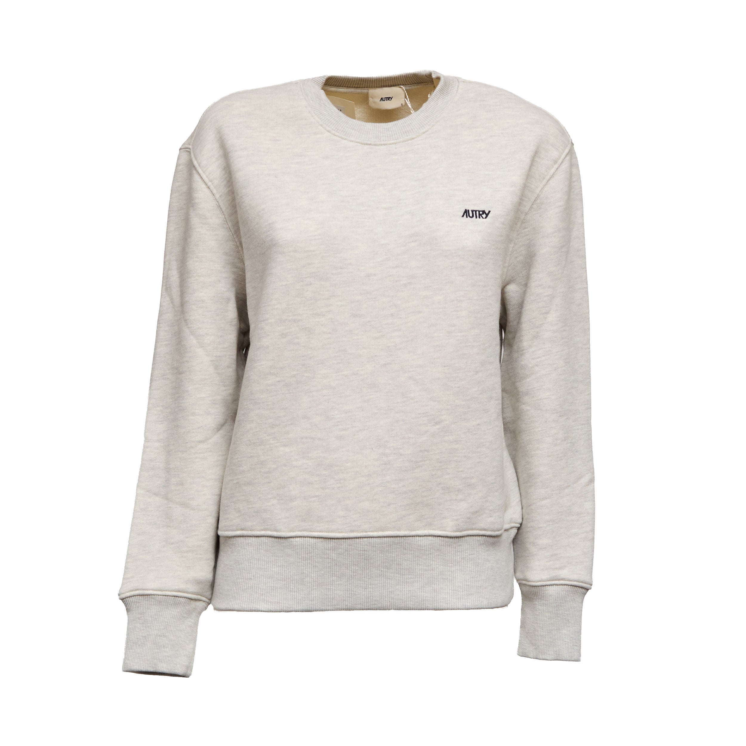 Bluza dresowa z haftowanym logo