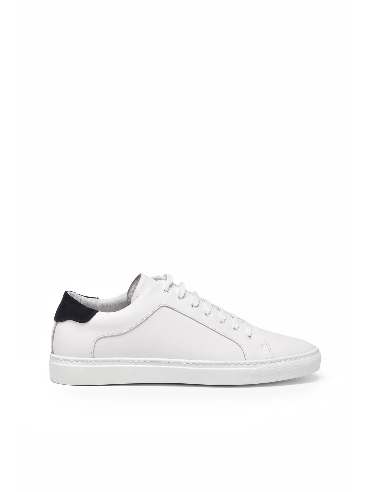 White Leather Sneaker