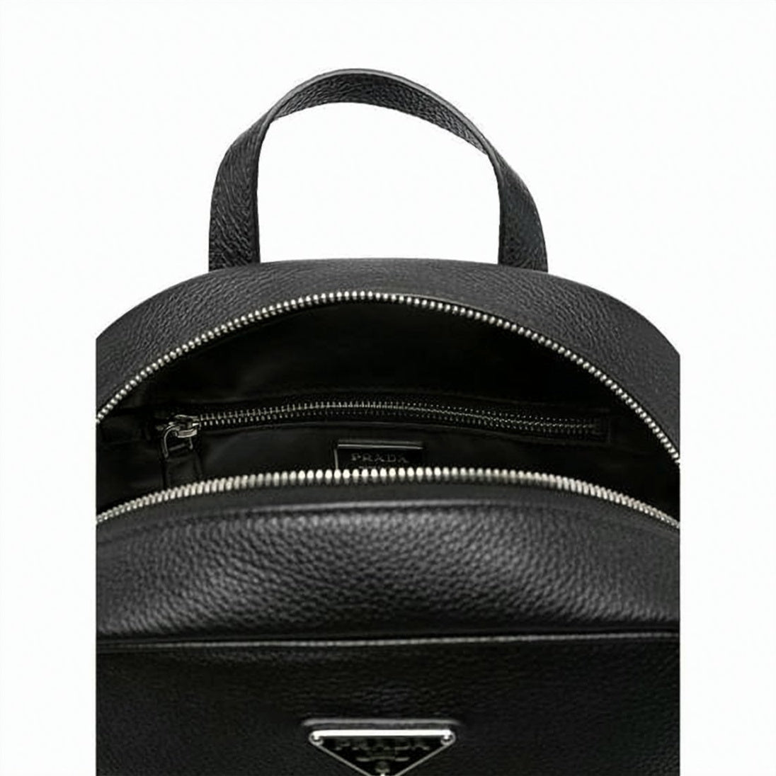 Structured Textured Calf Leather Backpack
