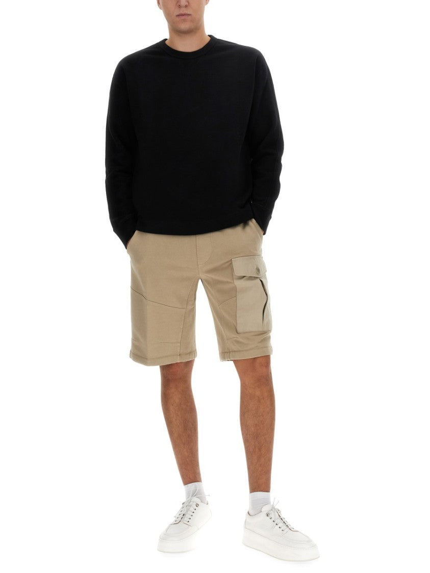 Black Regular Fit Sweatshirt