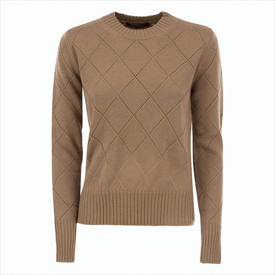 Diamond Pattern Knit Sweater