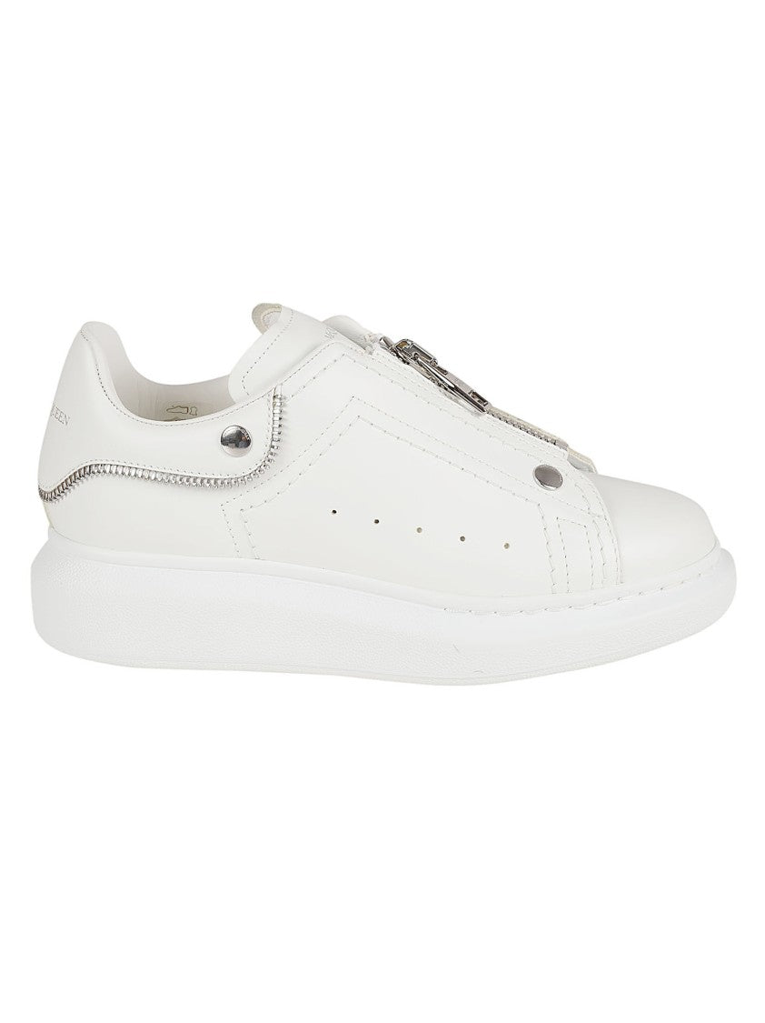 White Sneakers With Design