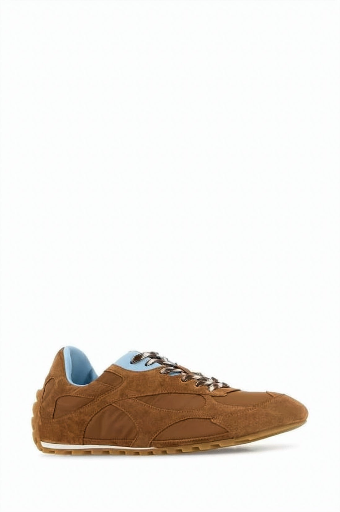 Low-Profile Crafted Sneaker with Soft Suede and Leather