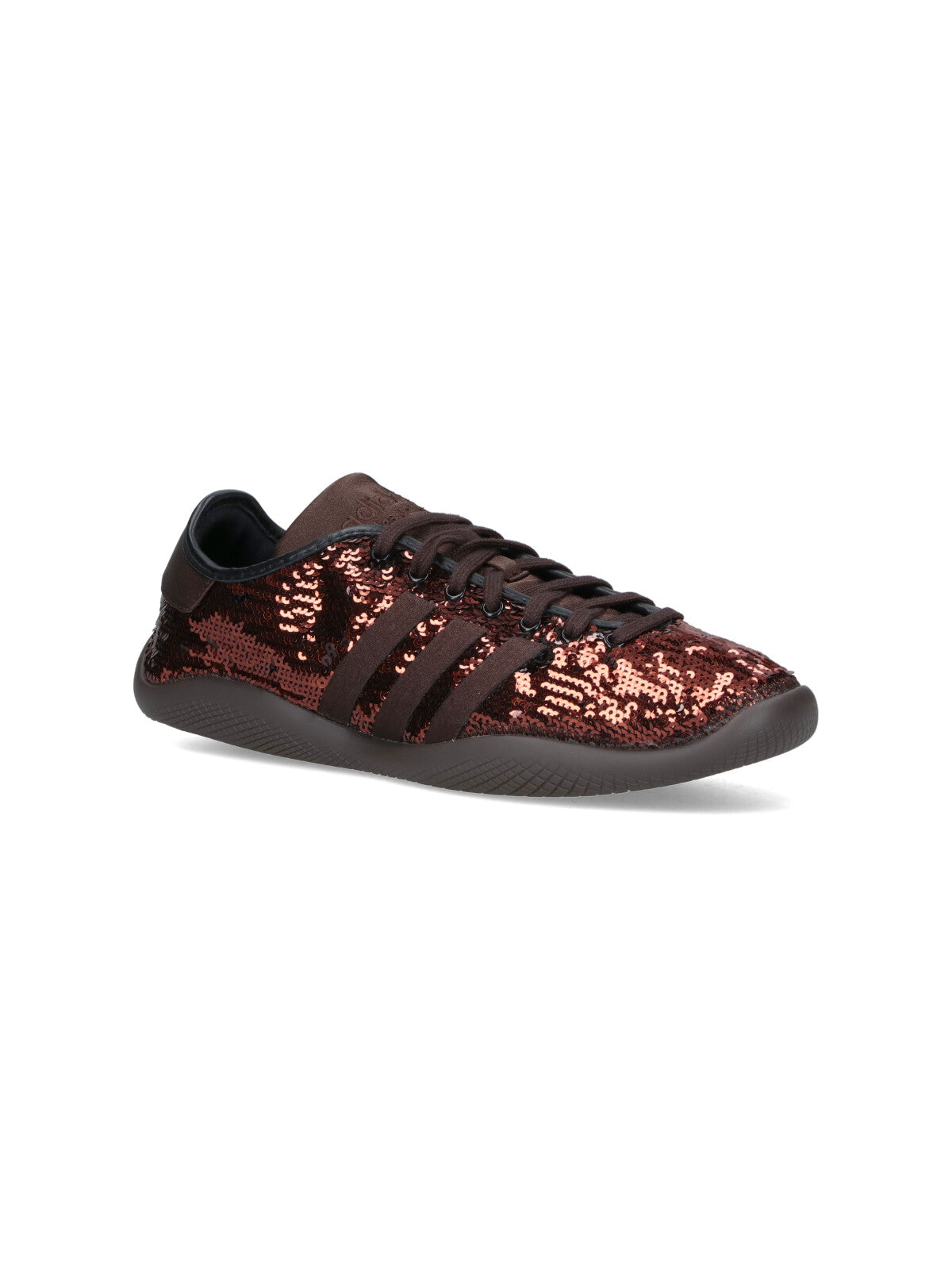 "Karintha" Sneakers, In Brown Fabric