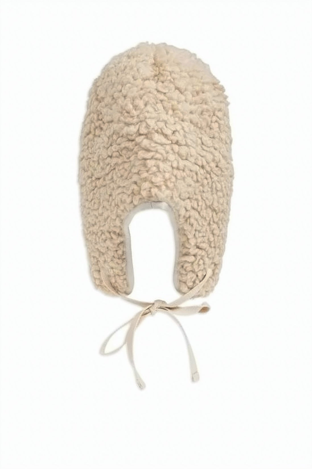 Textured Winter Hat with Ear Flaps