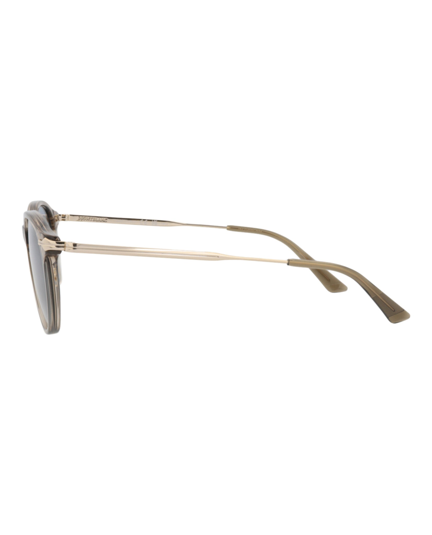 Round-Frame Recycled Acetate Sunglasses