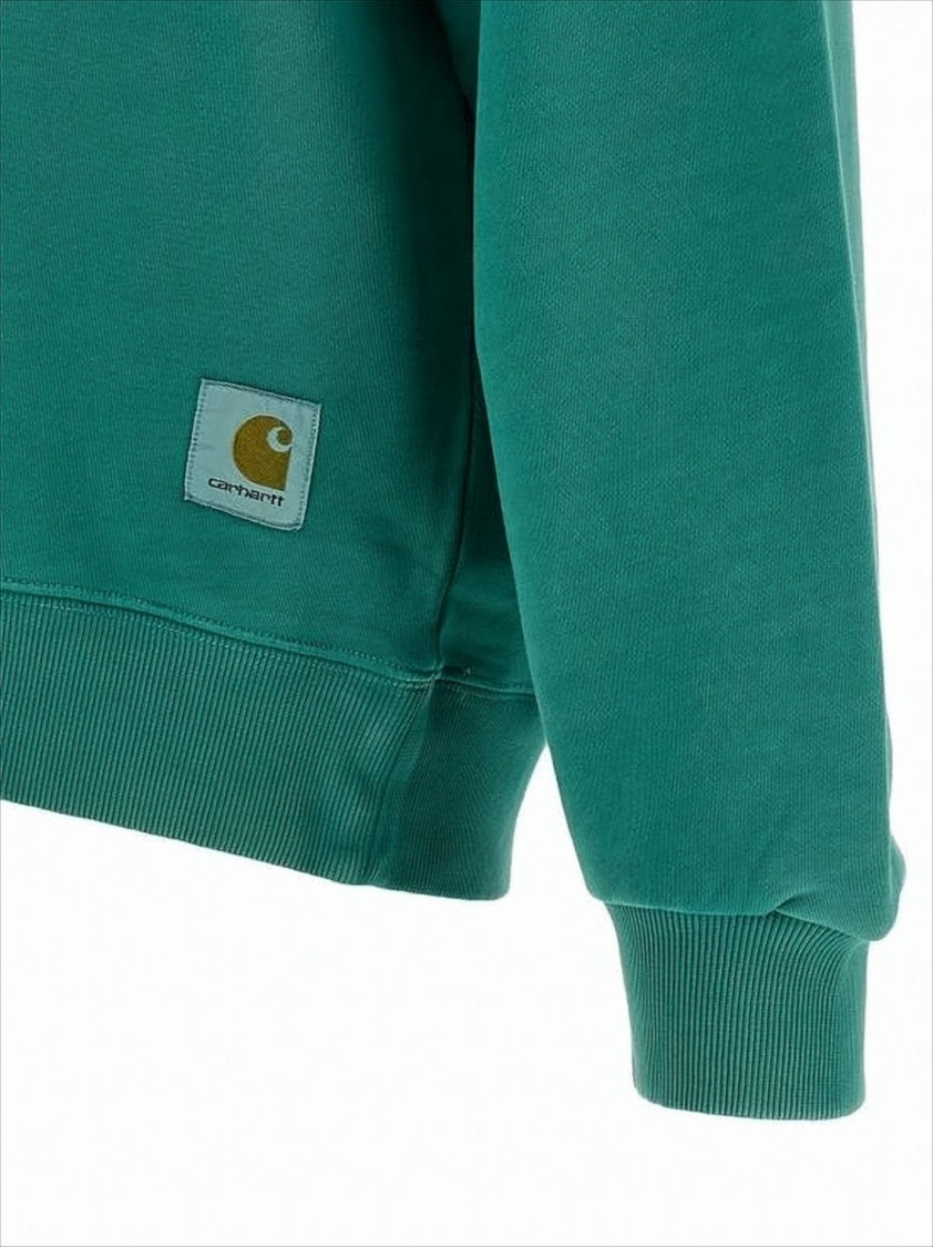 Long-Sleeve Teal Green Sweatshirt