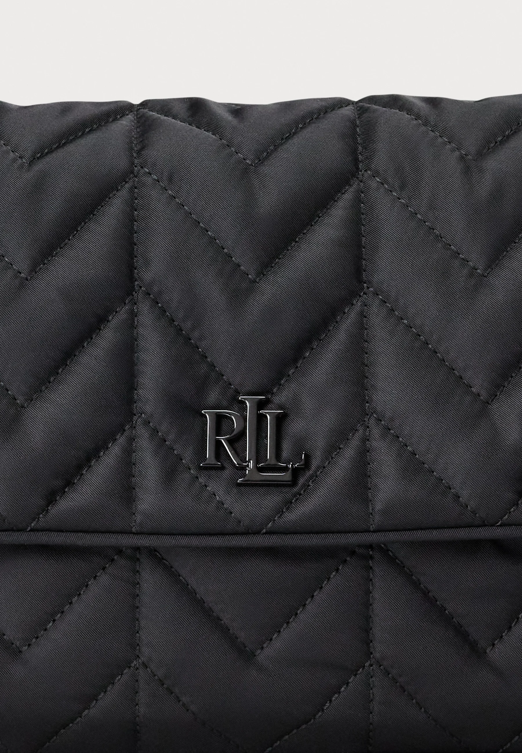 Black Stevie Recycled Messenger Shoulder Bag