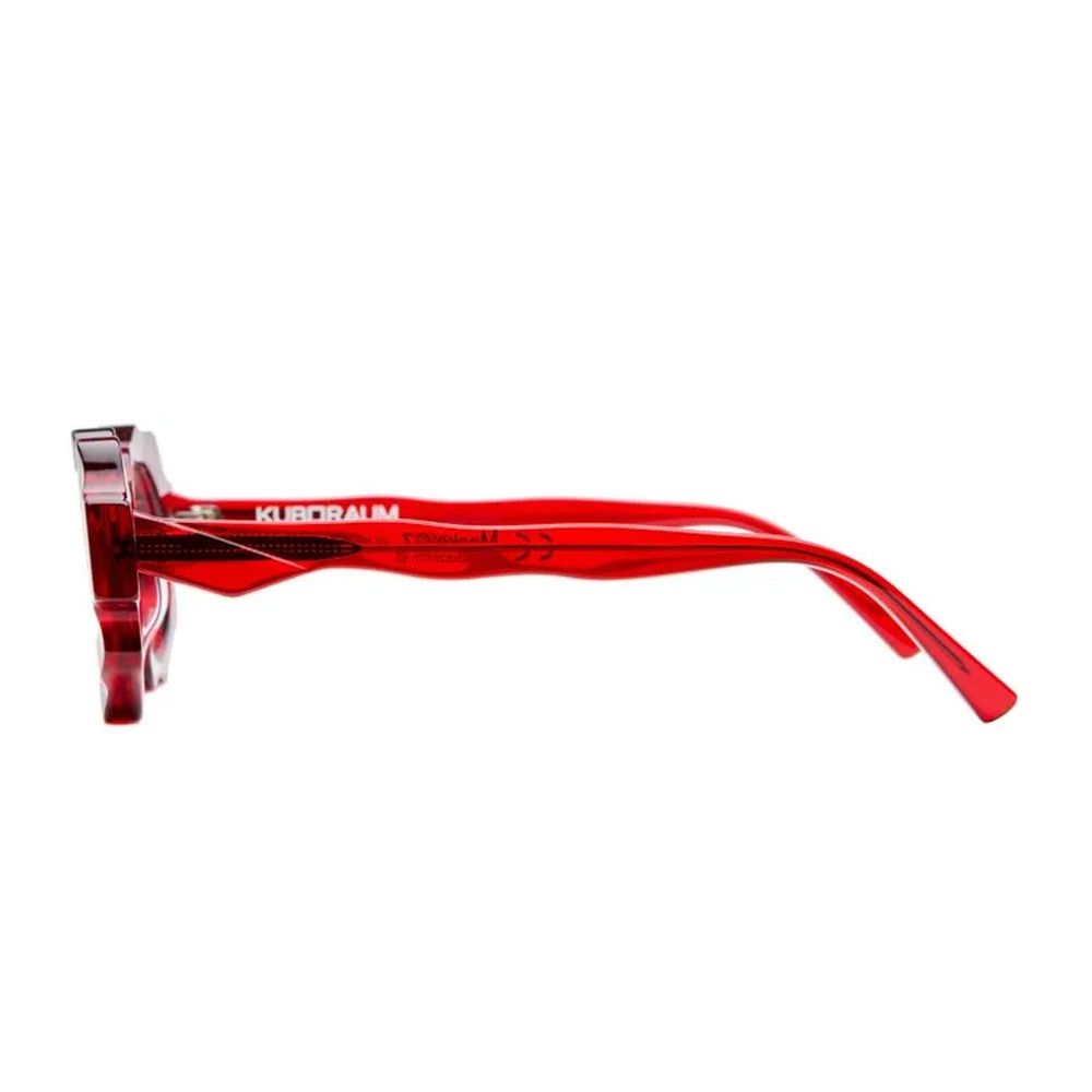 Mask G7 Ruby Transparent Ruby Red Acetate Mask Sunglasses