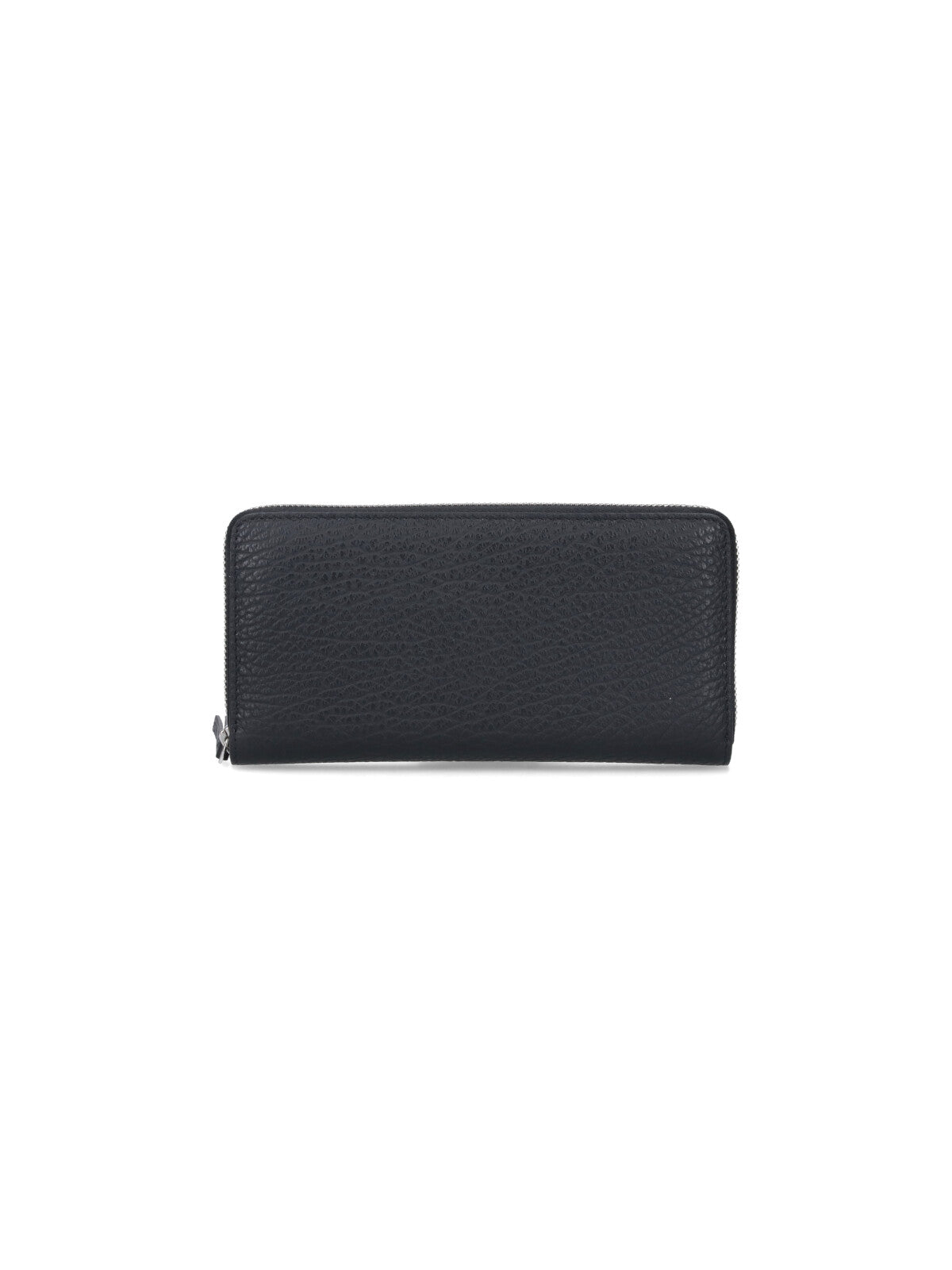 Textured Calf Leather Zip Wallet