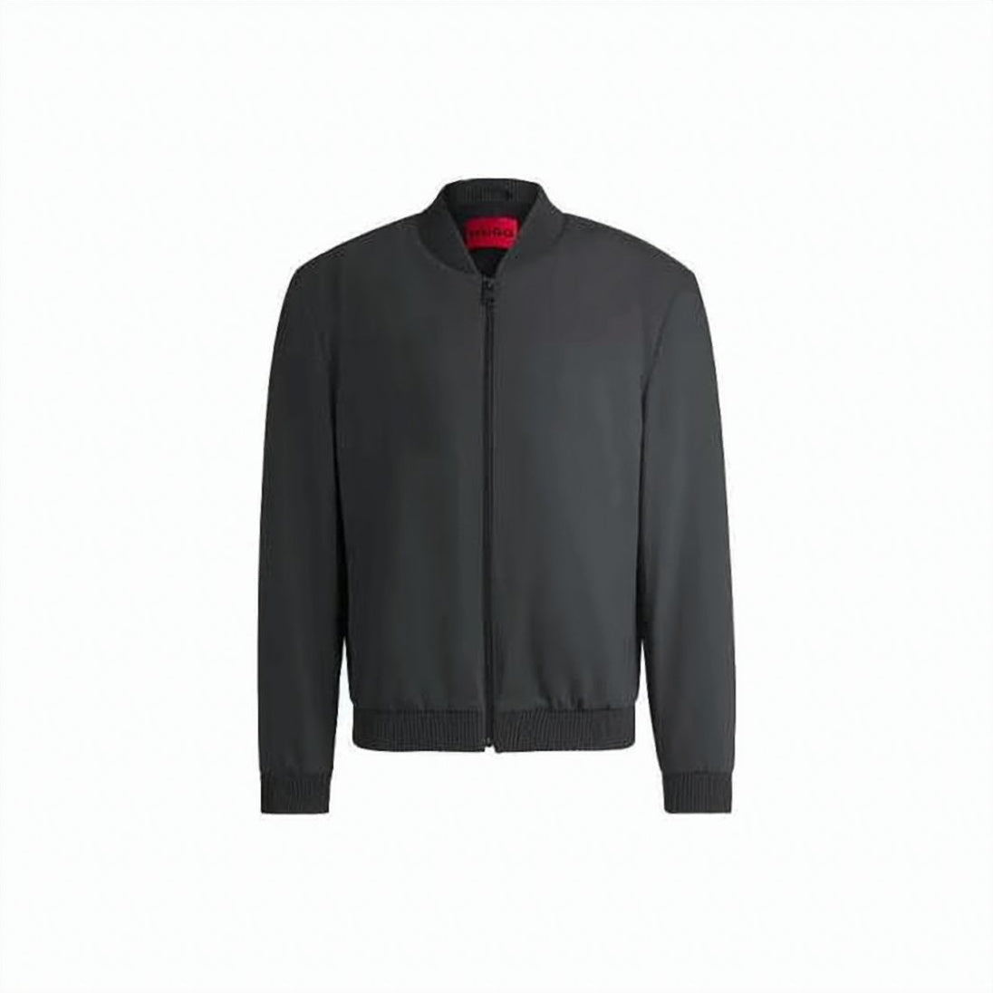 Black Jacket with Stand Collar