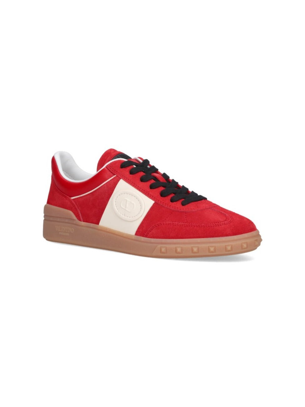 "Upvillage" Low-Top Sneakers – Red