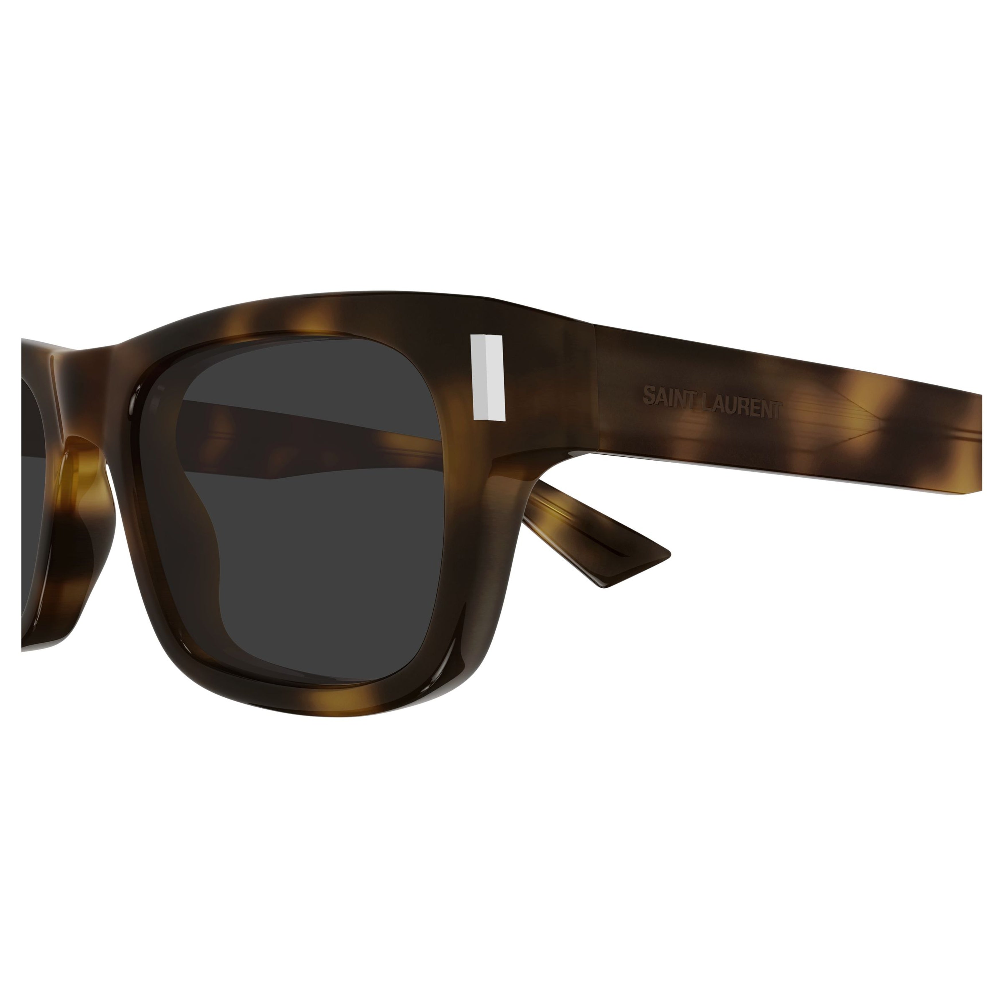 Sl 83 Rectangular Tortoiseshell Sunglasses