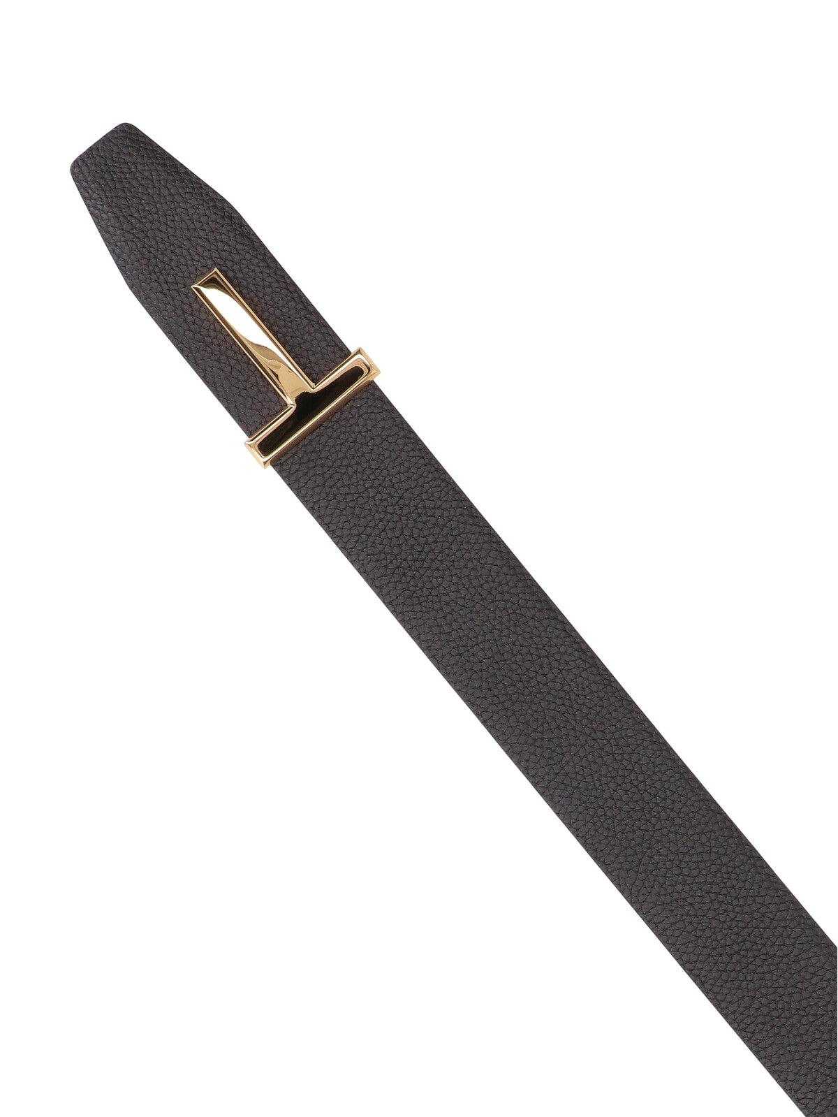 Brown "T Icon" Belt