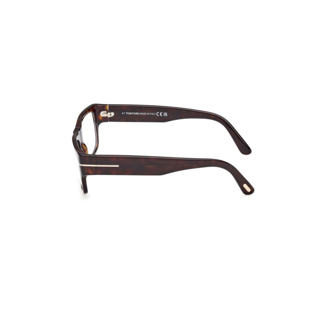 Ft6034-B Rectangular Tortoiseshell Acetate Eyeglasses
