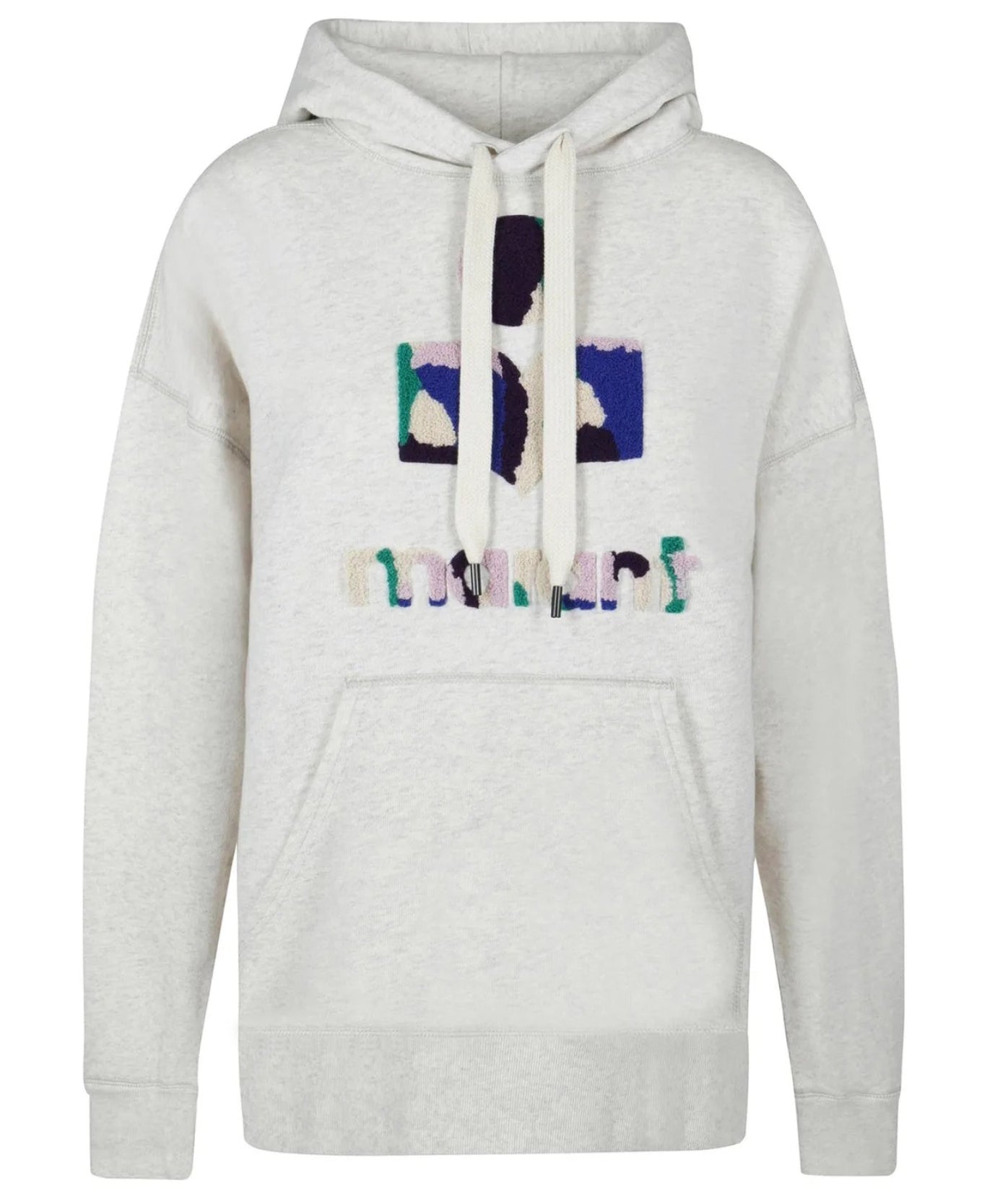 Relaxed-Fit Hoodie with Embroidered Logo Detail