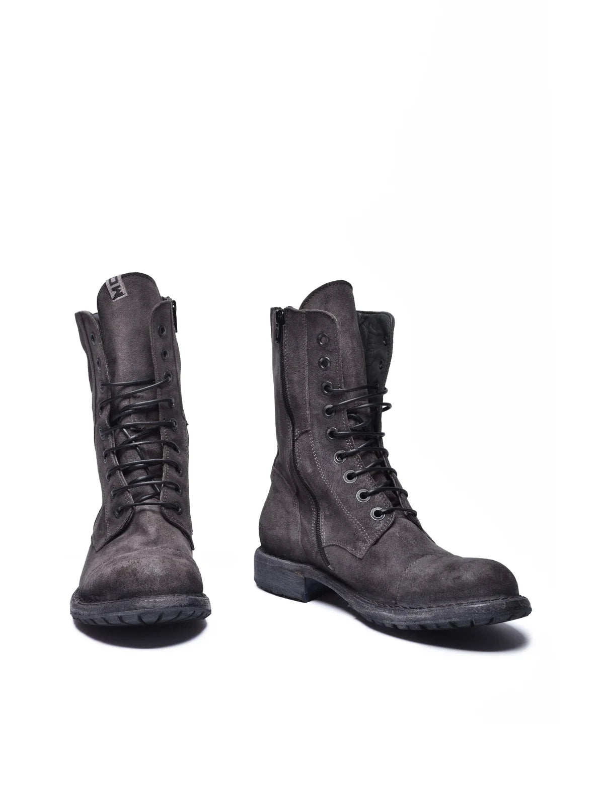 Grey Suede Bootie