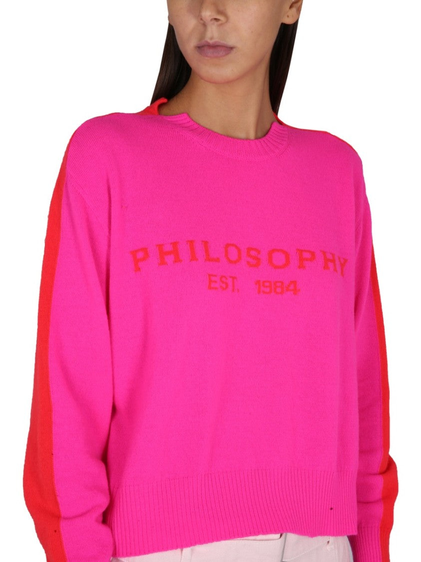 Cropped Wool And Cashmere Sweater