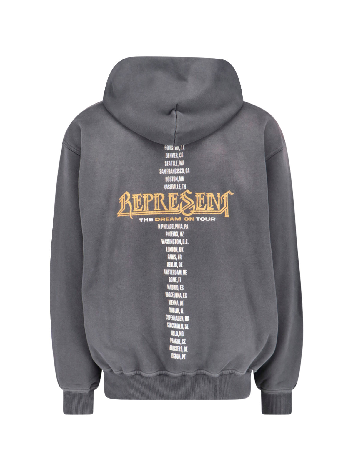 Grey Cotton Hoodie
