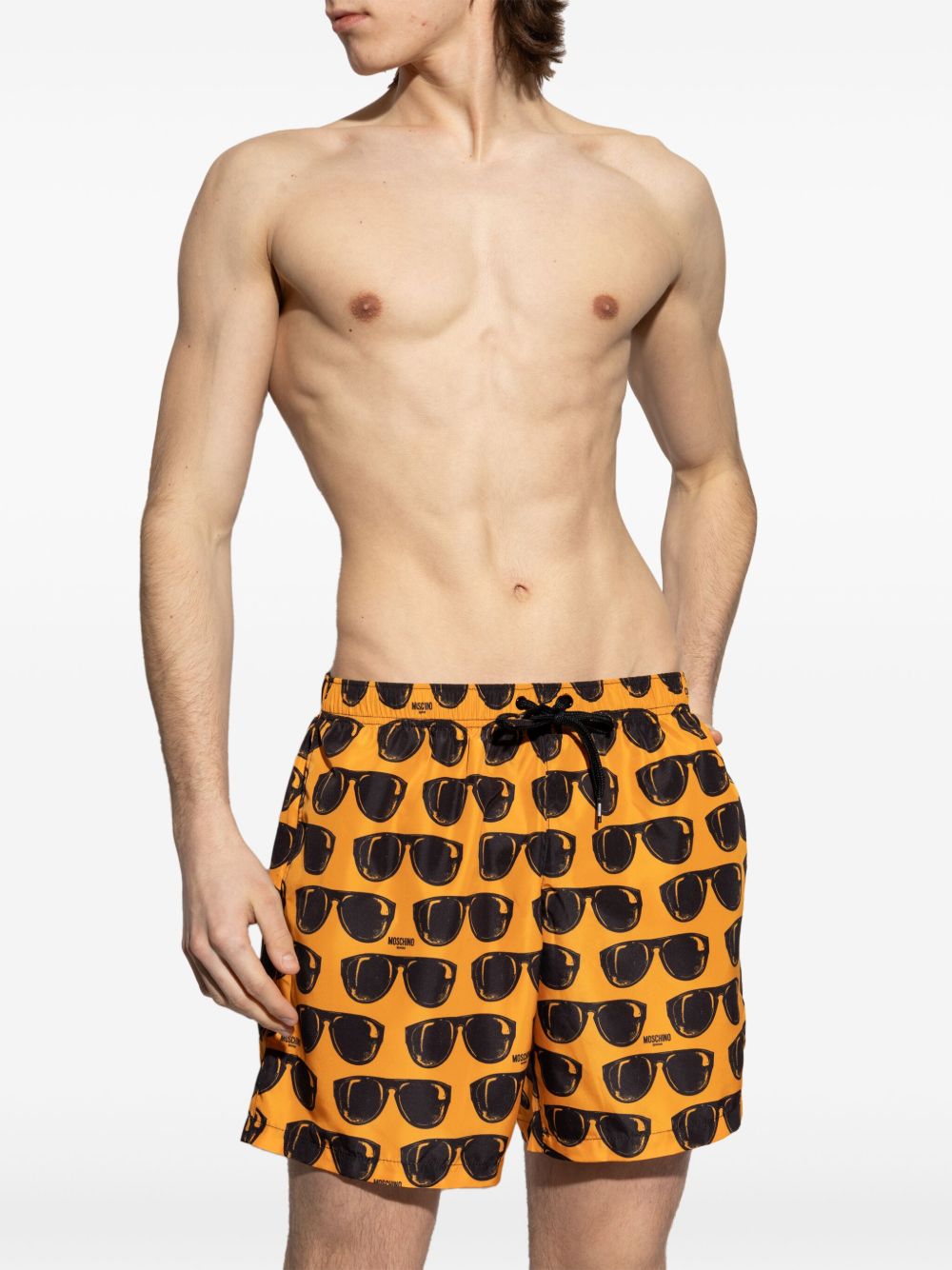 Amber Orange Swim Shorts