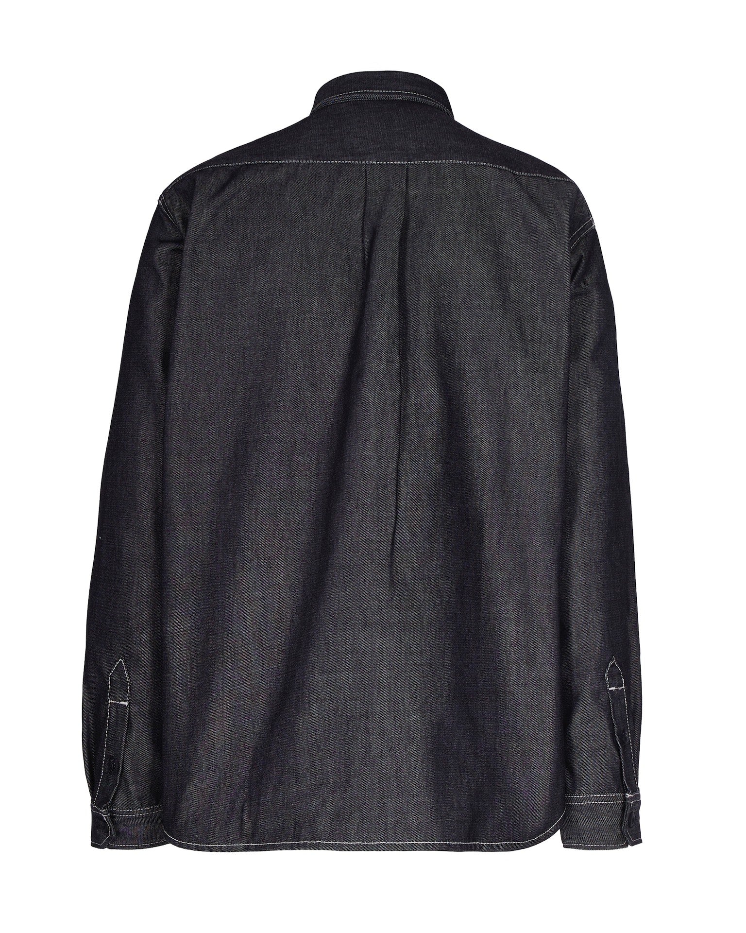 Heavyweight Denim Shirt With Chest Pockets