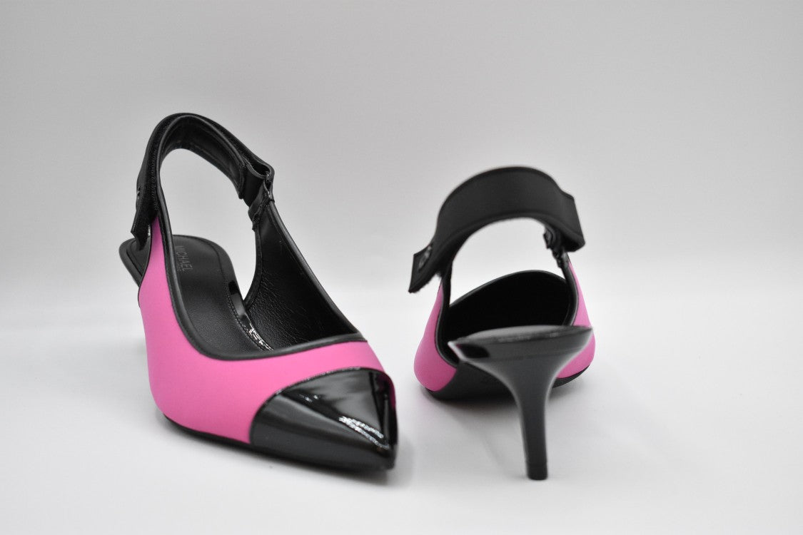 Cerise Slingback Pumps