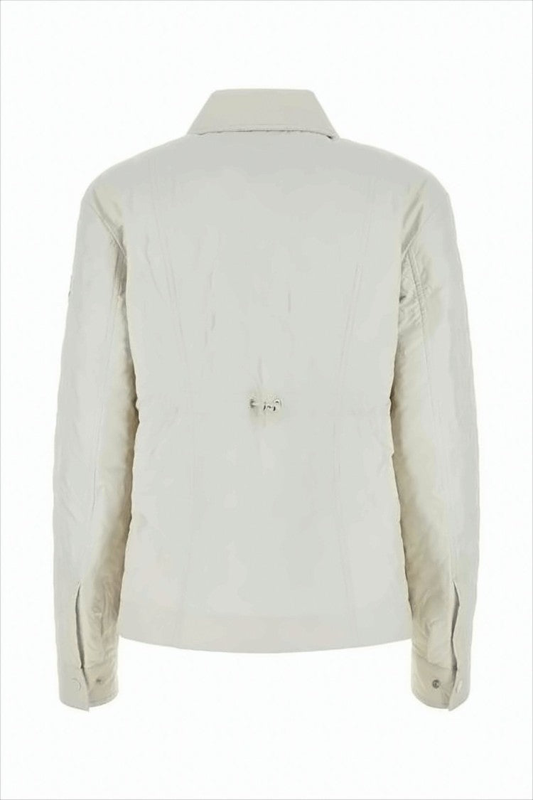 Quilted Casual Jacket with Structured Collar