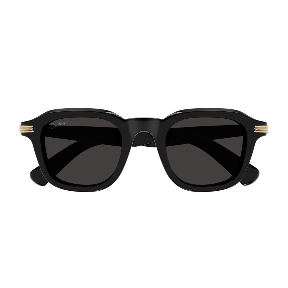 Ct0536S Linea Première De Square Black Acetate Sunglasses