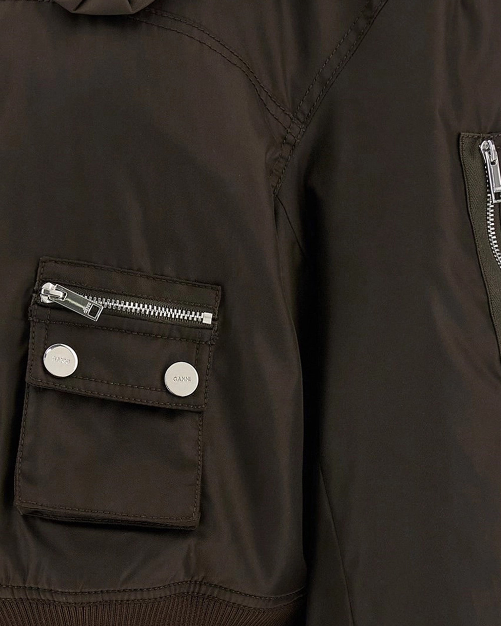 Duchess Nylon Demitasse Bomber Jacket