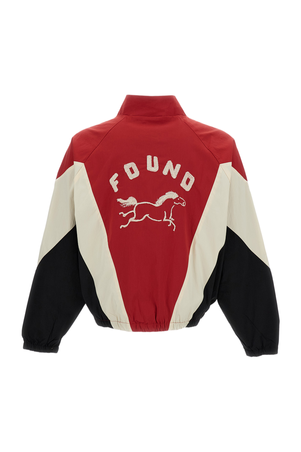 Tricolor Color-Block Track Jacket
