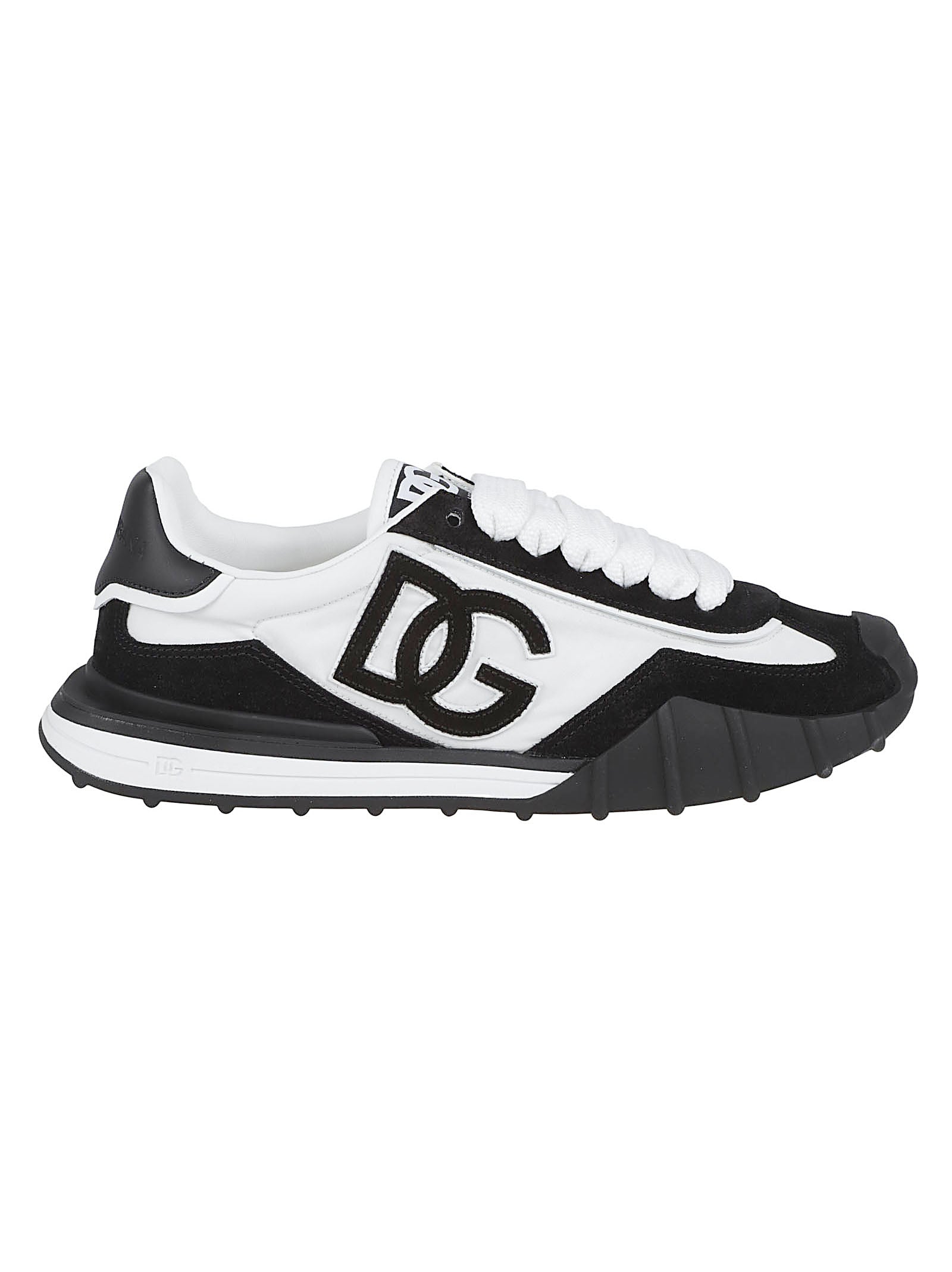 Multicolored Low-Top Sneakers with Bold Logo Details