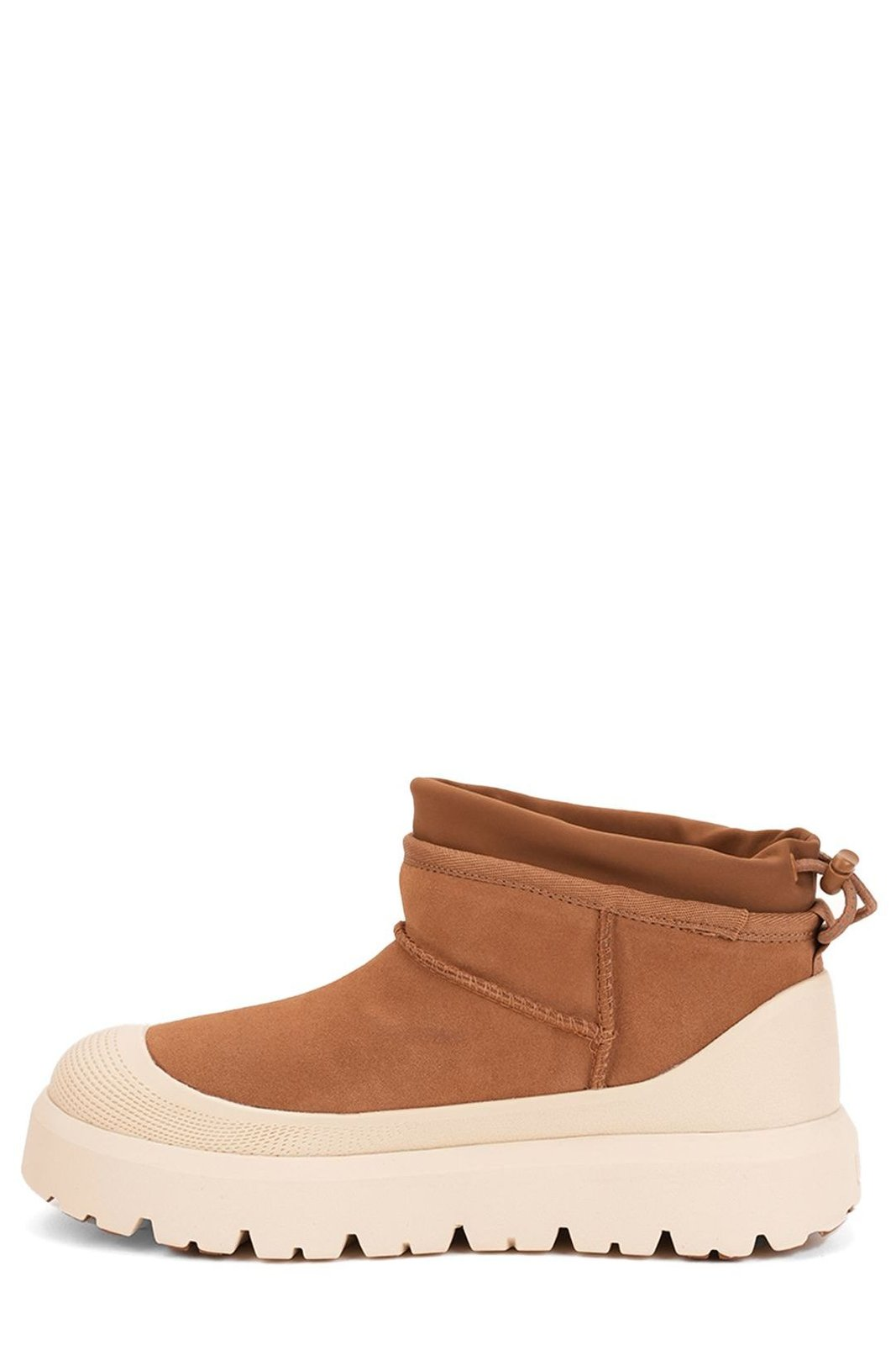 Mid-Height Suede UGG Boot with Chunky EVA Sole