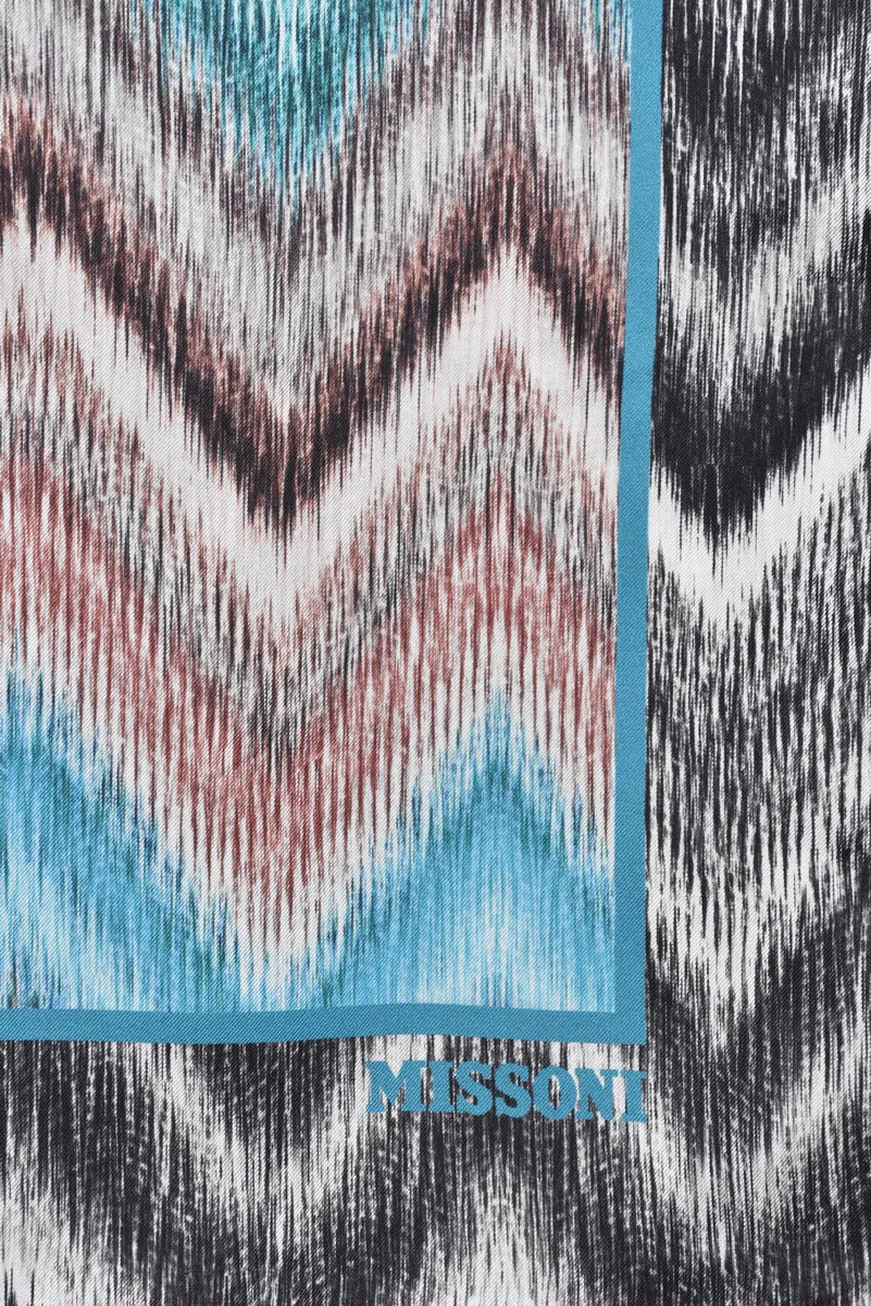 Silk Foulard - Light Blue
