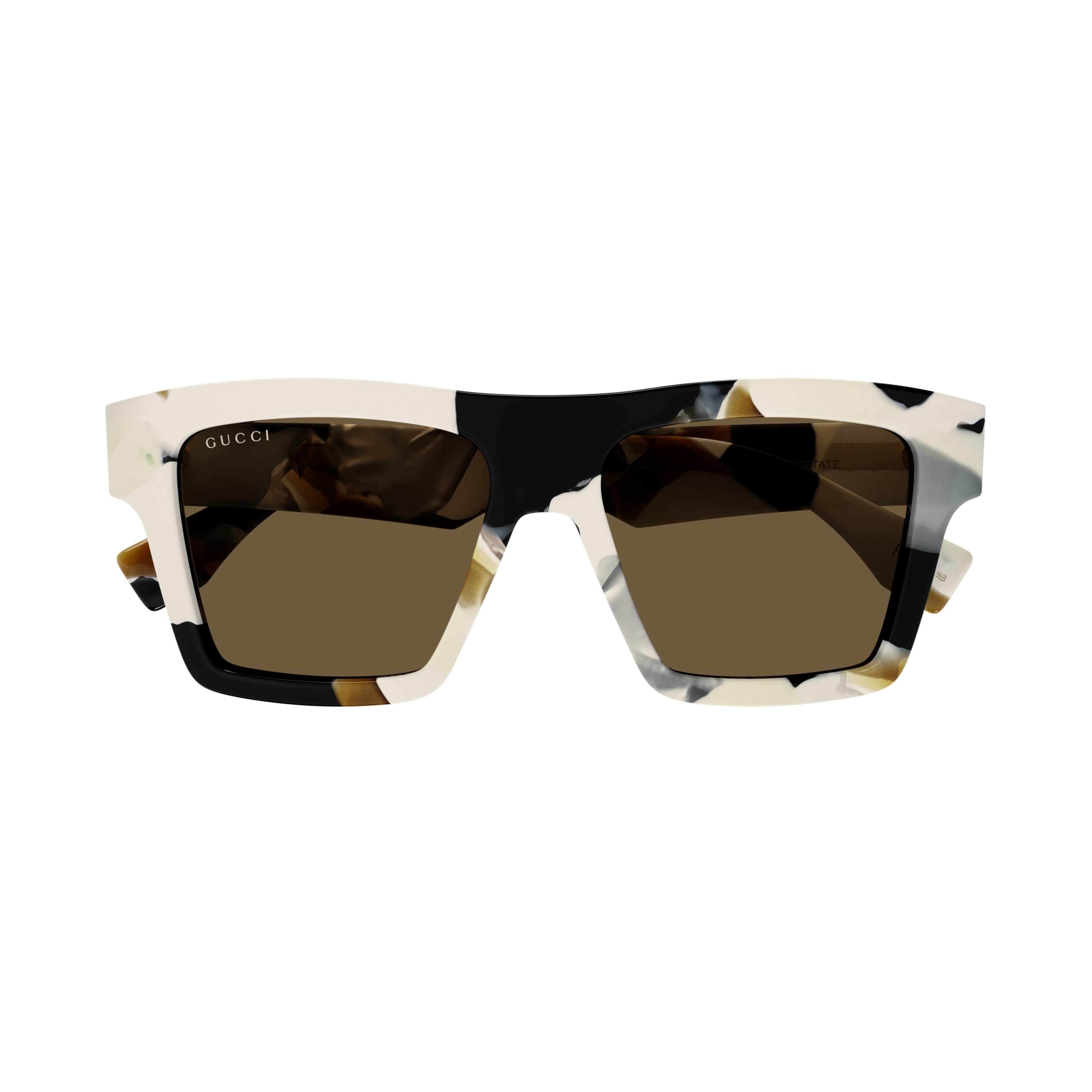 Gg1623s Oversized Square Tortoiseshell Sunglasses