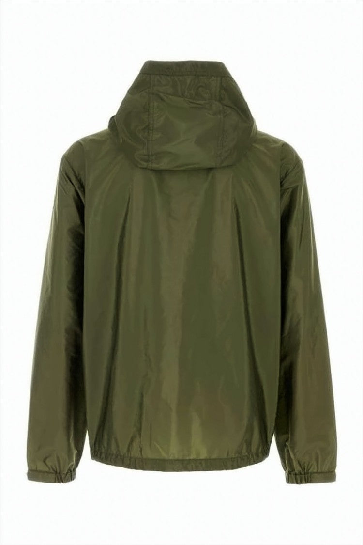 Lightweight Croppedjacket With Adjustable Hood