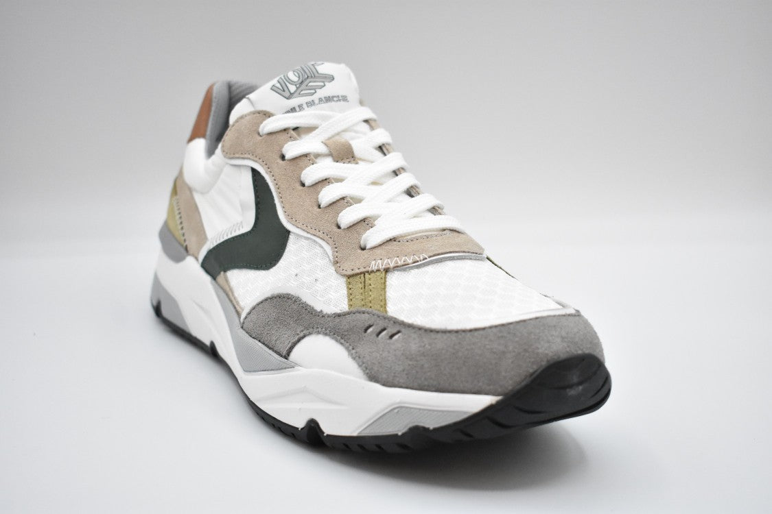 Lace-Up Sneakers with Suede