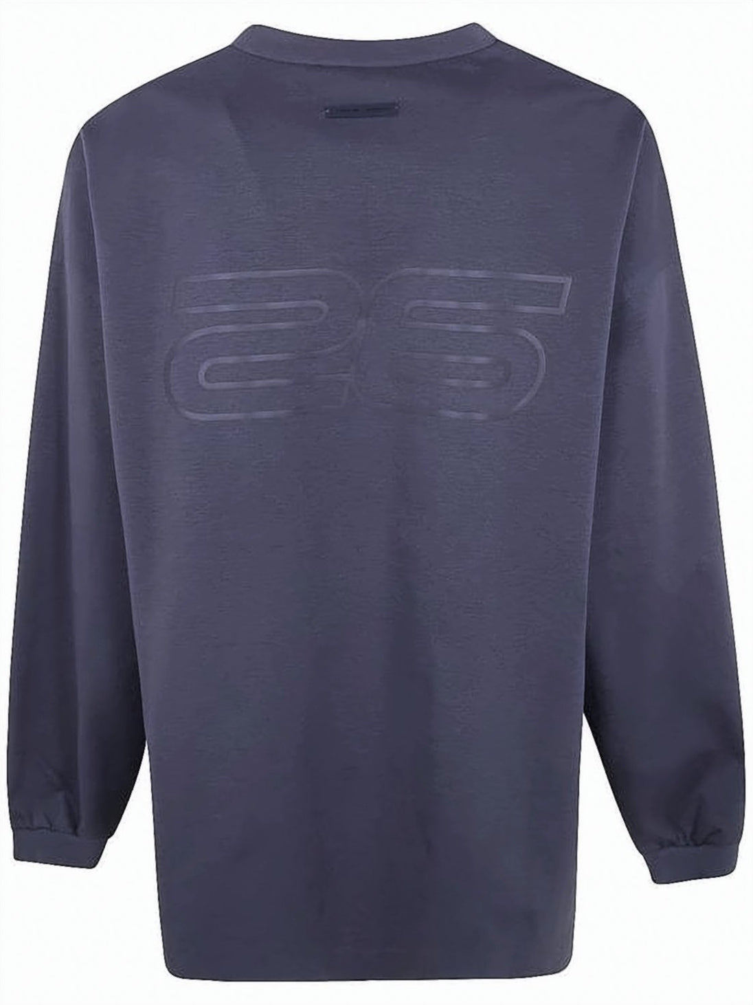 Long-Sleeve T-Shirt with Embossed Logo and Number