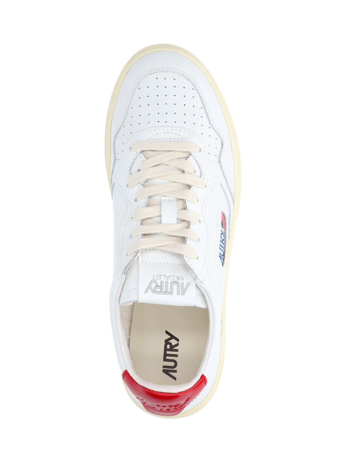 Low-Top Sneakers With Rounded Toe