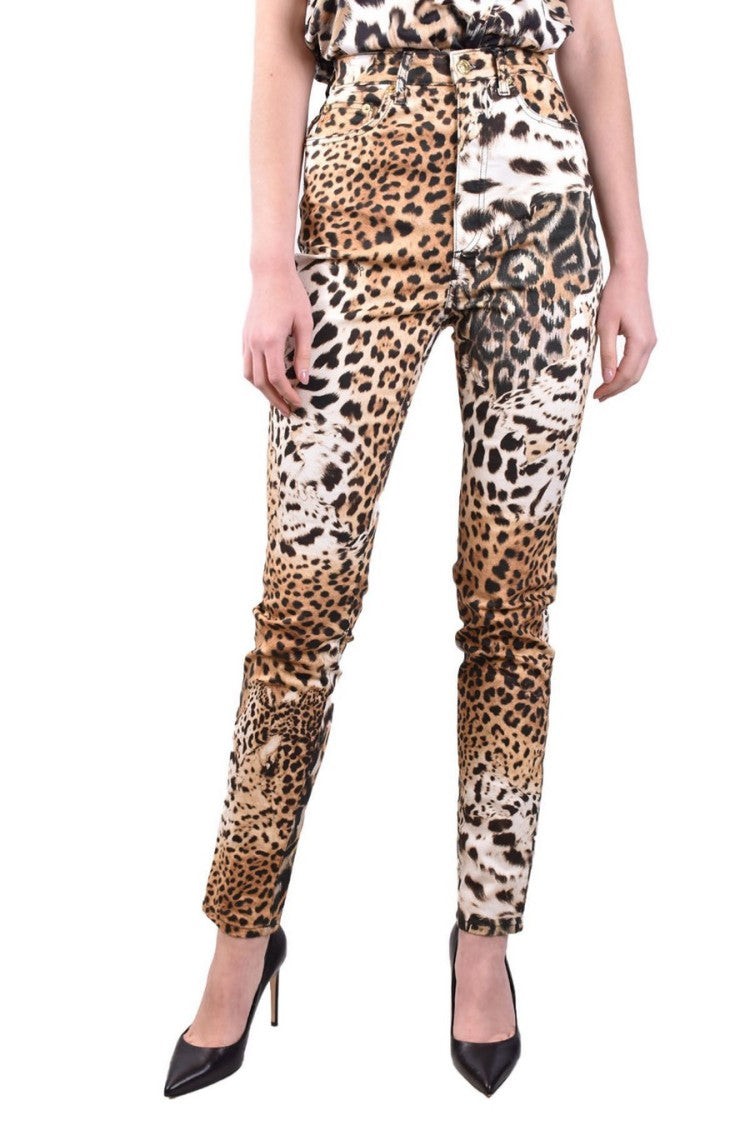 Beige Cotton Trousers