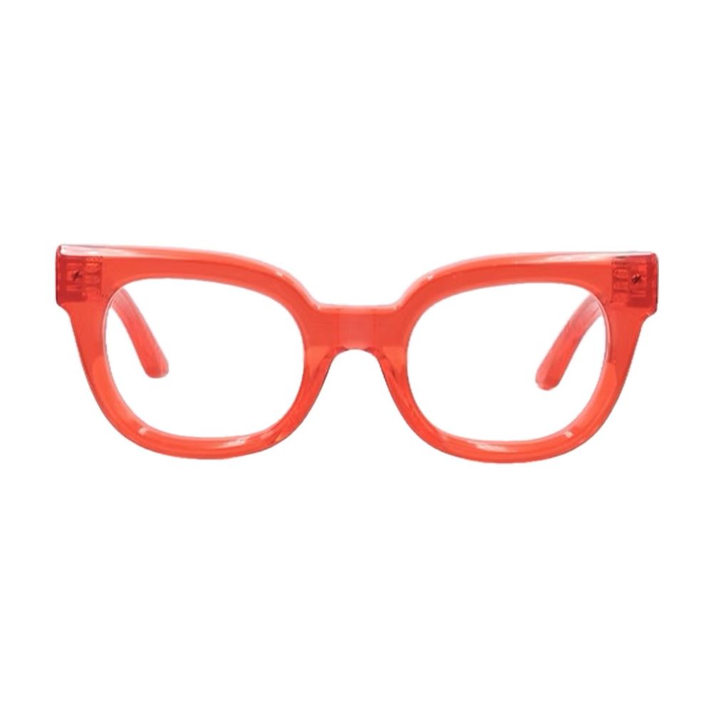 Krystal Next Transparent Red Acrylic Sunglasses