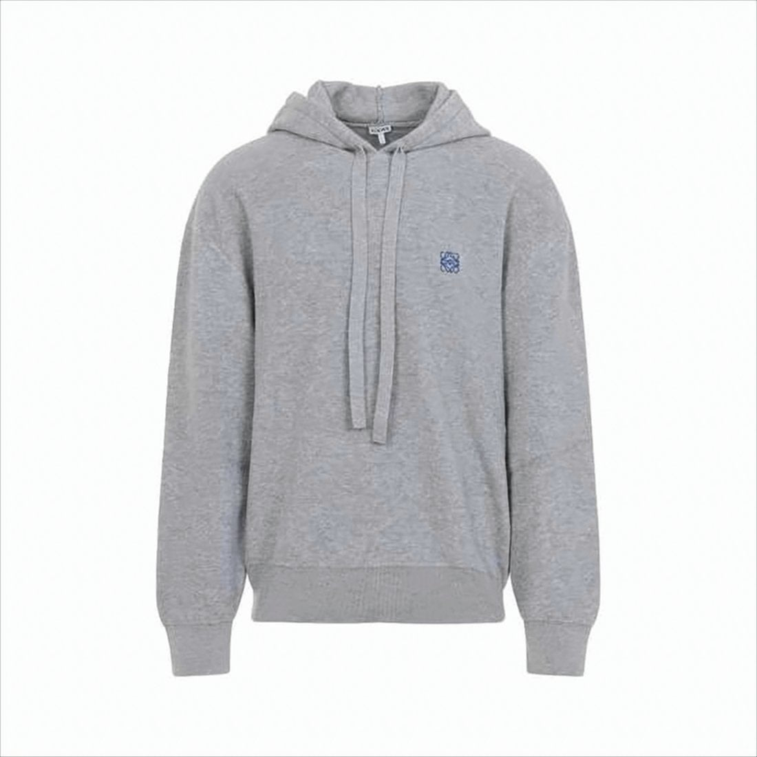 Light Grey Wool Hoodie